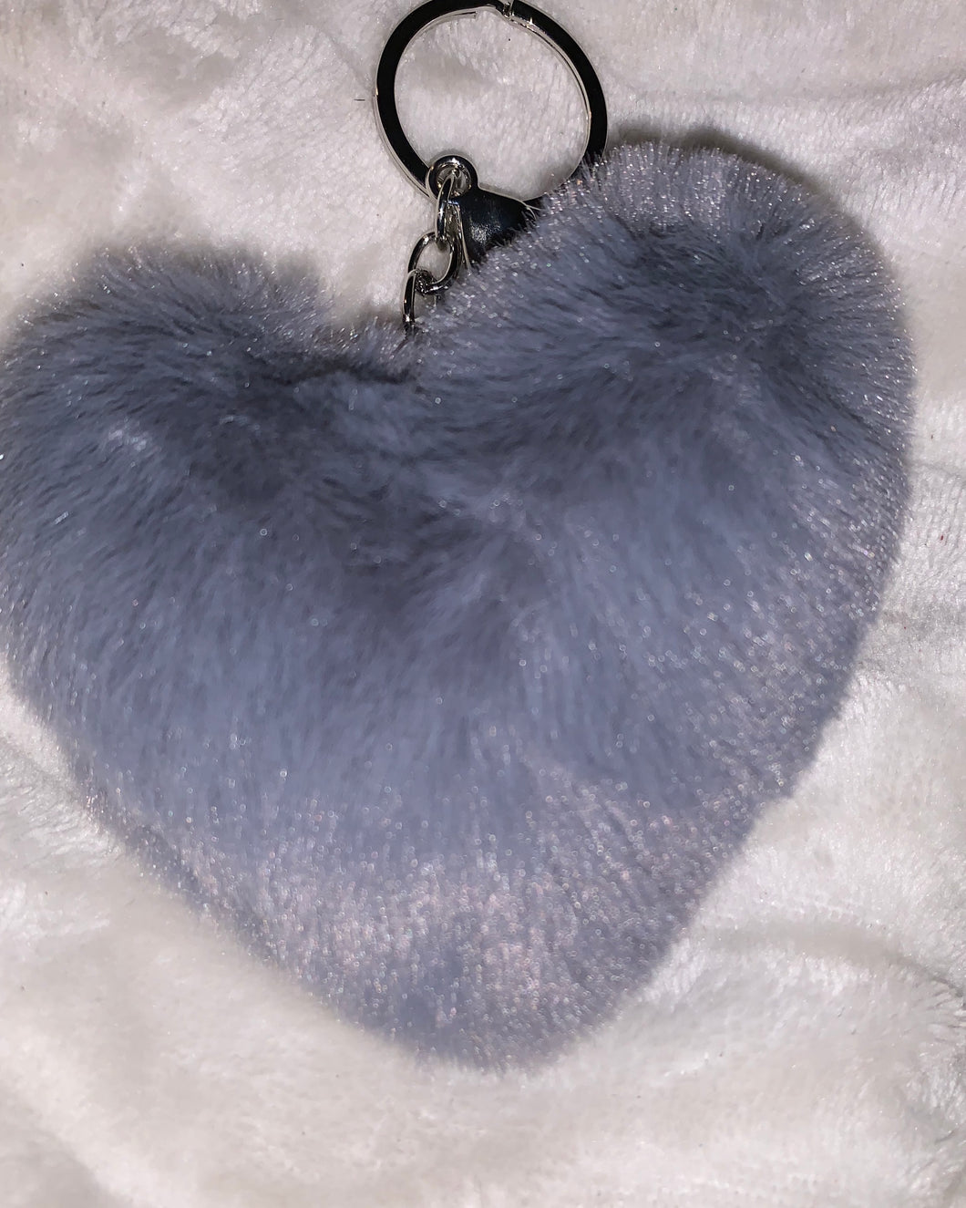 Small heart keychain