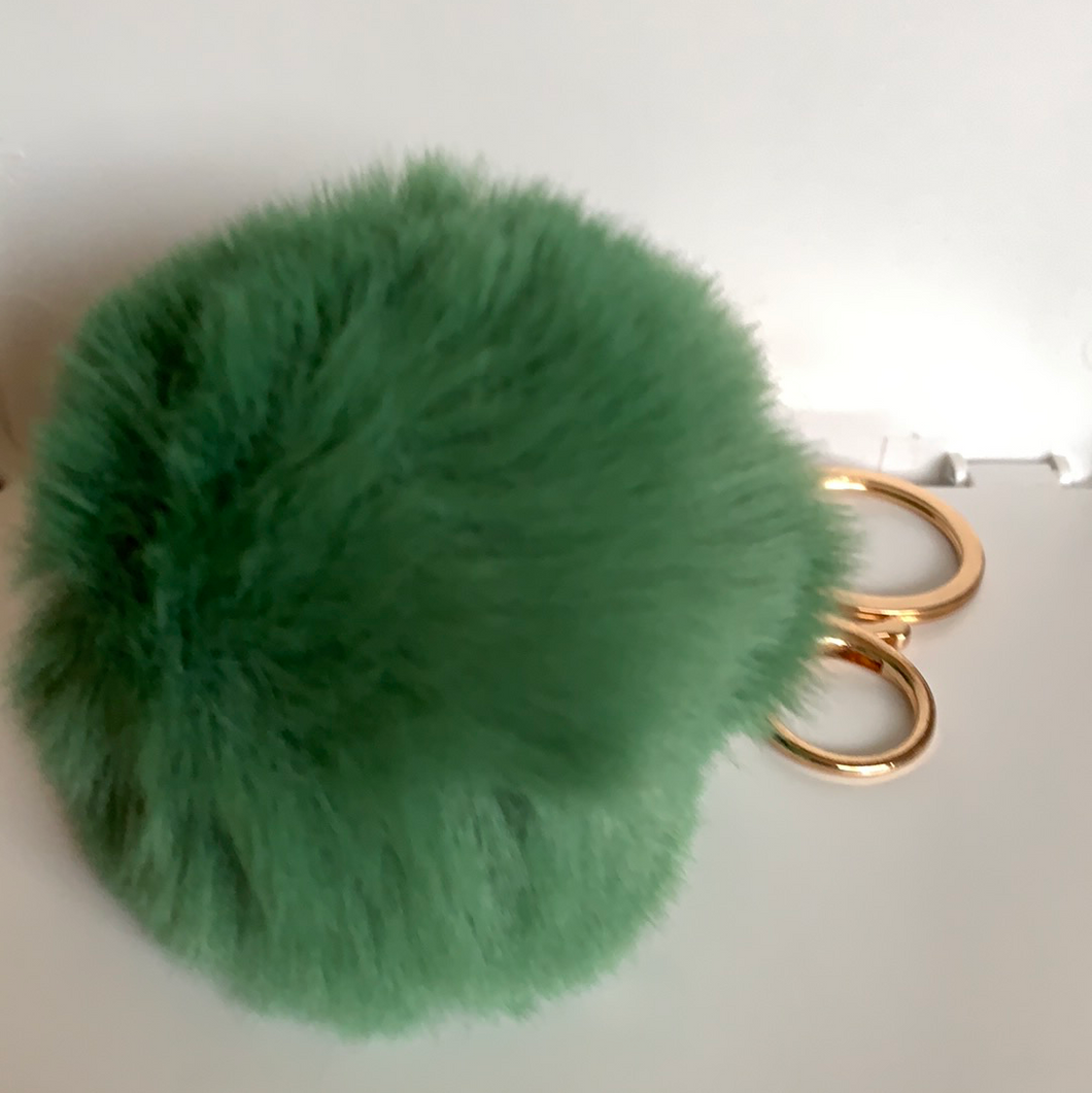 Pompom keychains