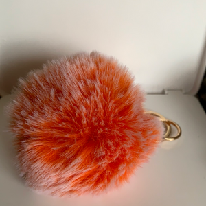 Pompom keychains