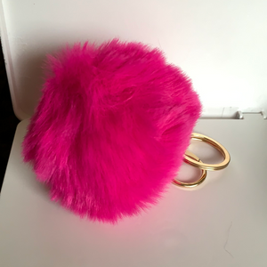 Pompom keychains