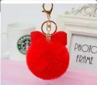 Pompom keychains