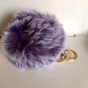 Pompom keychains